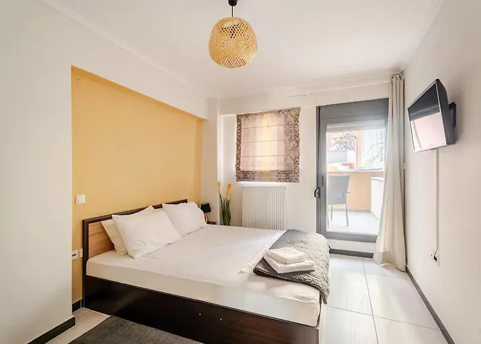 아파트 Fab Maisonette - Jk 7towers - 100m2 - Old Center 테살로니키